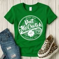 PAT McCROTCH Dirty Adult Irish ST PATRICKS DAY Women's T-Shirt thumb 3