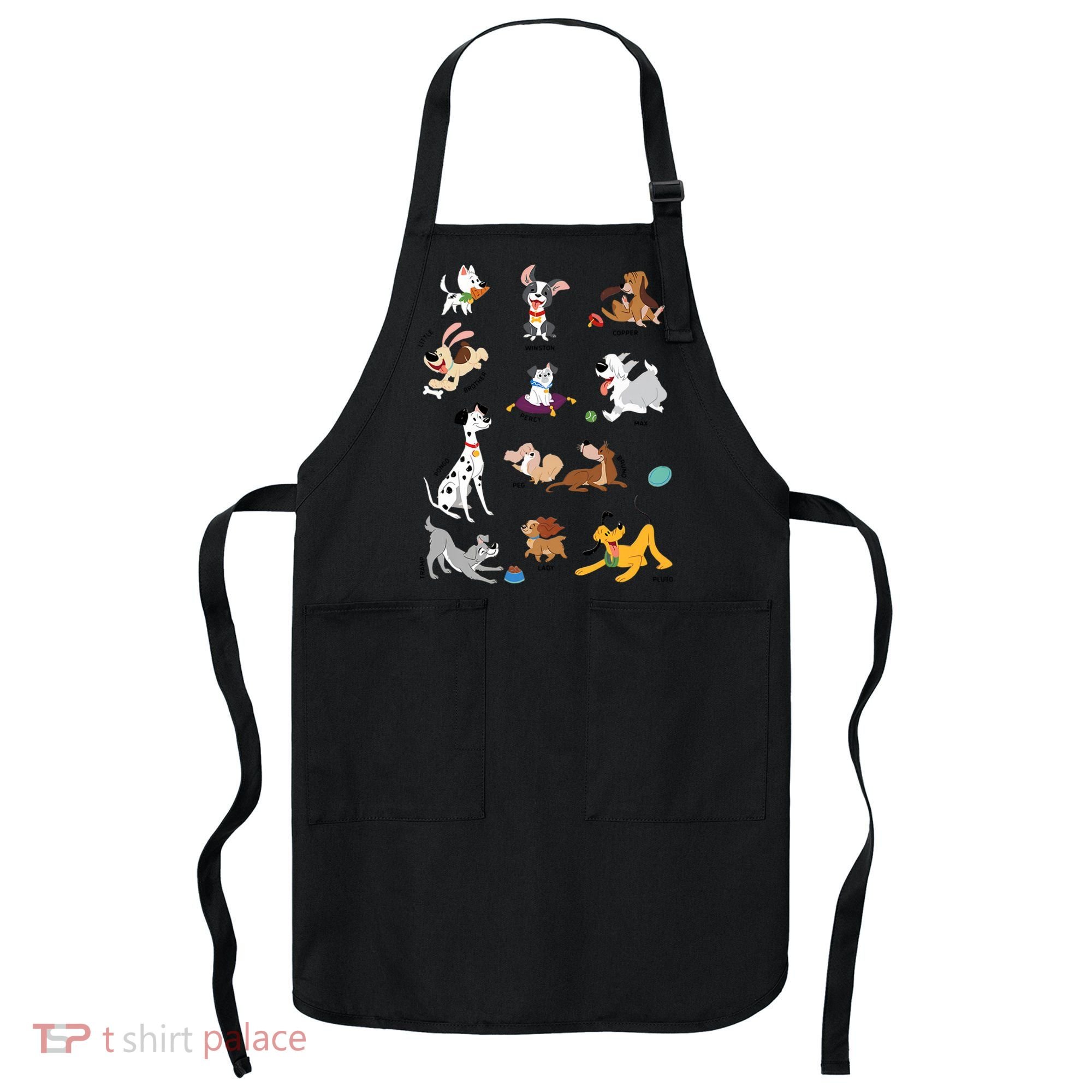 Pets Movie Dogs Group Jumble Dog Lover Cartoon Apron