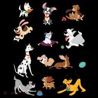 Pets Movie Dogs Group Jumble Dog Lover Cartoon Coffee Mug thumb 5