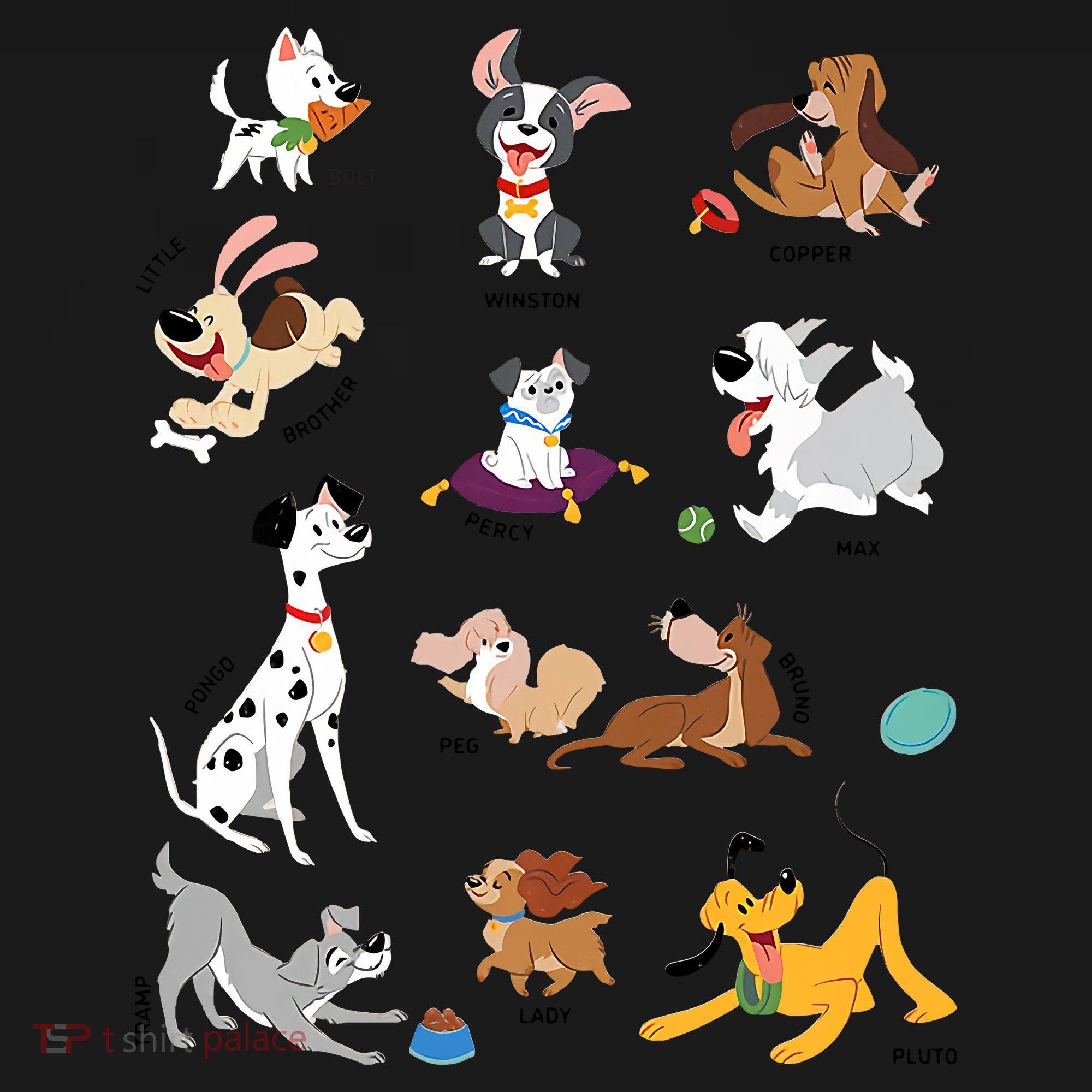 Pets Movie Dogs Group Jumble Dog Lover Cartoon Women's Hoodie