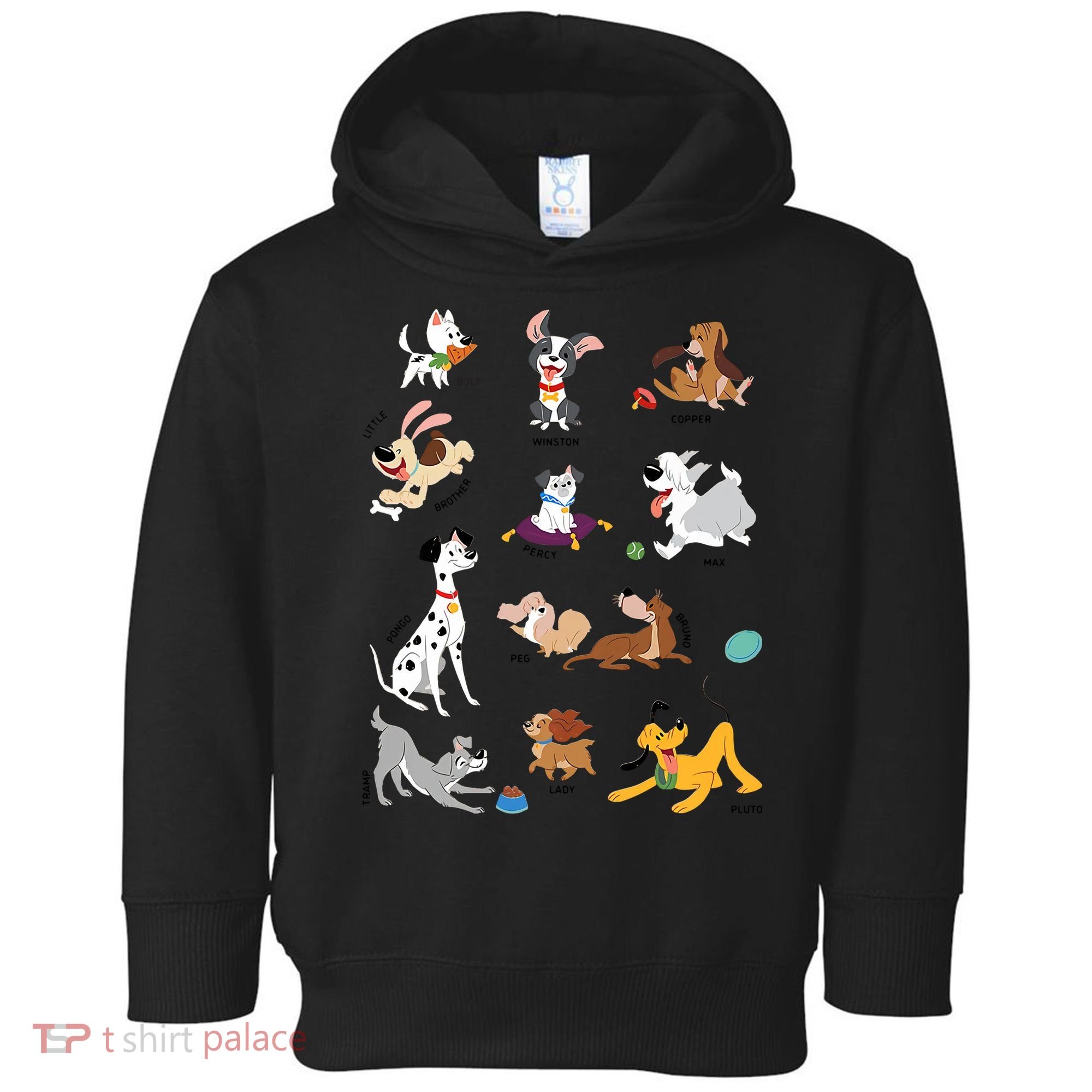 Pets Movie Dogs Group Jumble Dog Lover Cartoon Toddler Hoodie