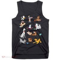 Pets Movie Dogs Group Jumble Dog Lover Cartoon Tank Top thumb 0