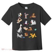 Pets Movie Dogs Group Jumble Dog Lover Cartoon Toddler T-Shirt thumb 0