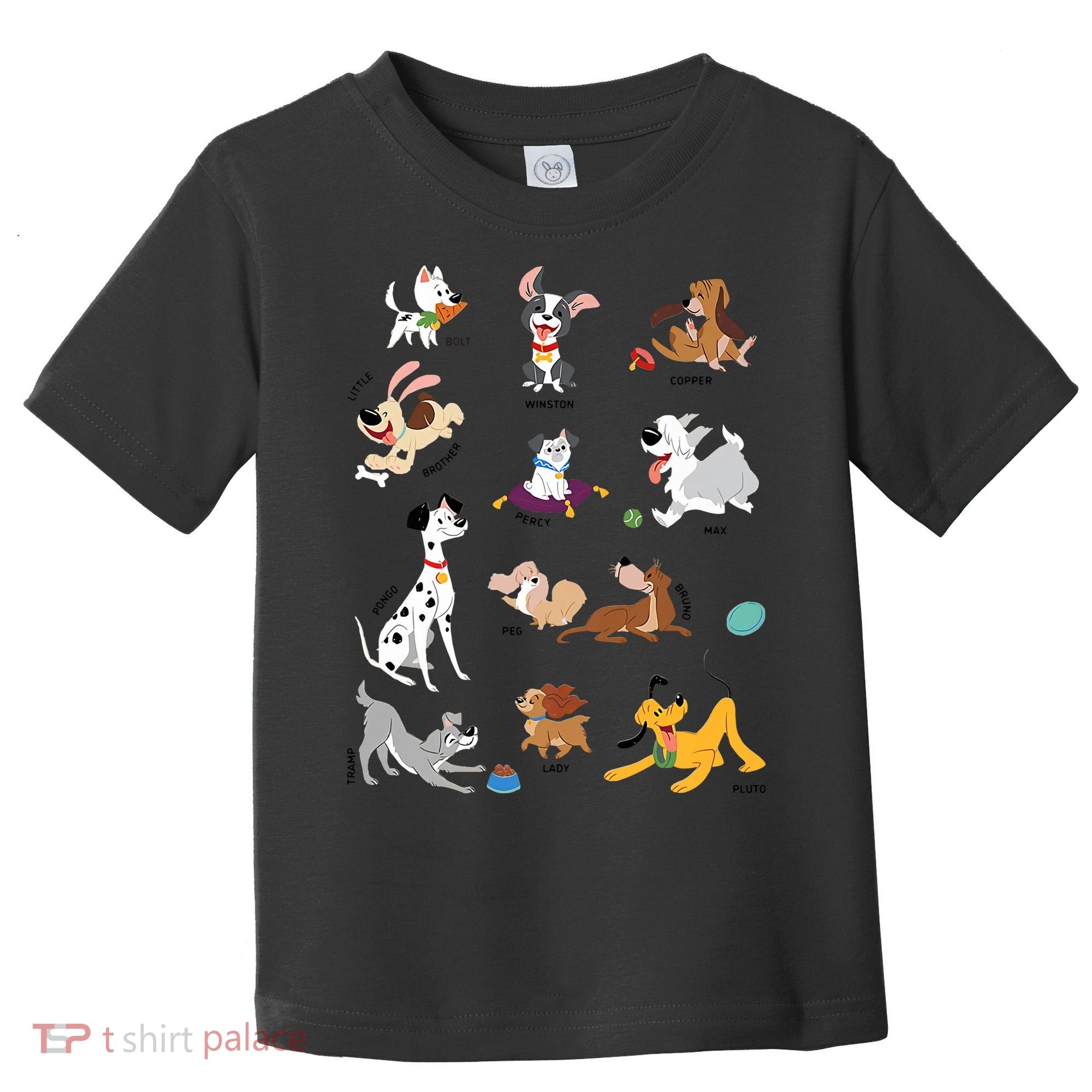 Pets Movie Dogs Group Jumble Dog Lover Cartoon Toddler T-Shirt