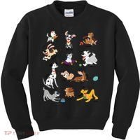 Pets Movie Dogs Group Jumble Dog Lover Cartoon Kids Sweatshirt thumb 0