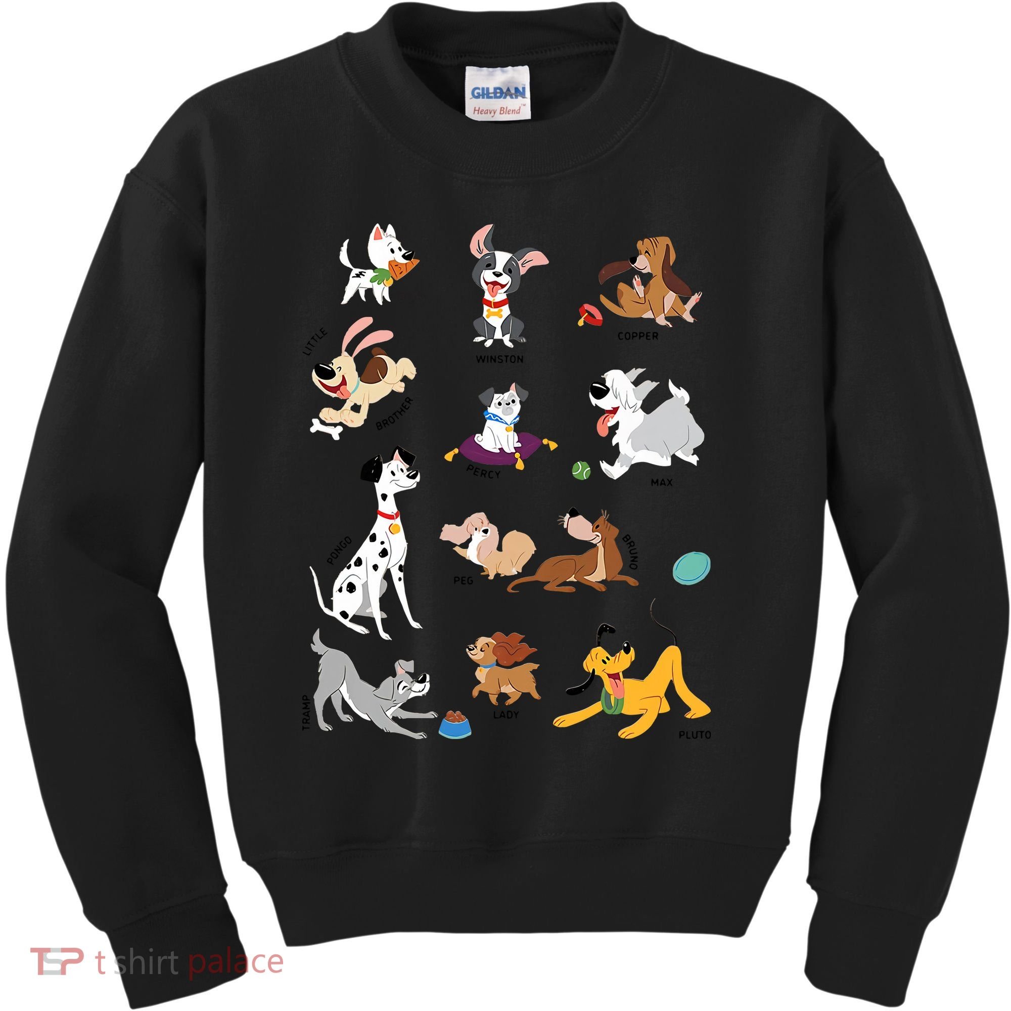Pets Movie Dogs Group Jumble Dog Lover Cartoon Kids Sweatshirt