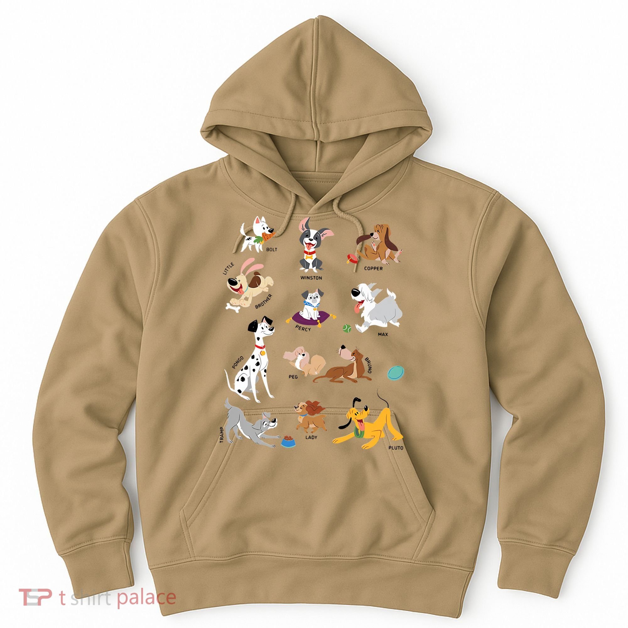 Pets Movie Dogs Group Jumble Dog Lover Cartoon Hoodie