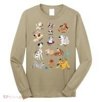 Pets Movie Dogs Group Jumble Dog Lover Cartoon Long Sleeve Shirt thumb 0