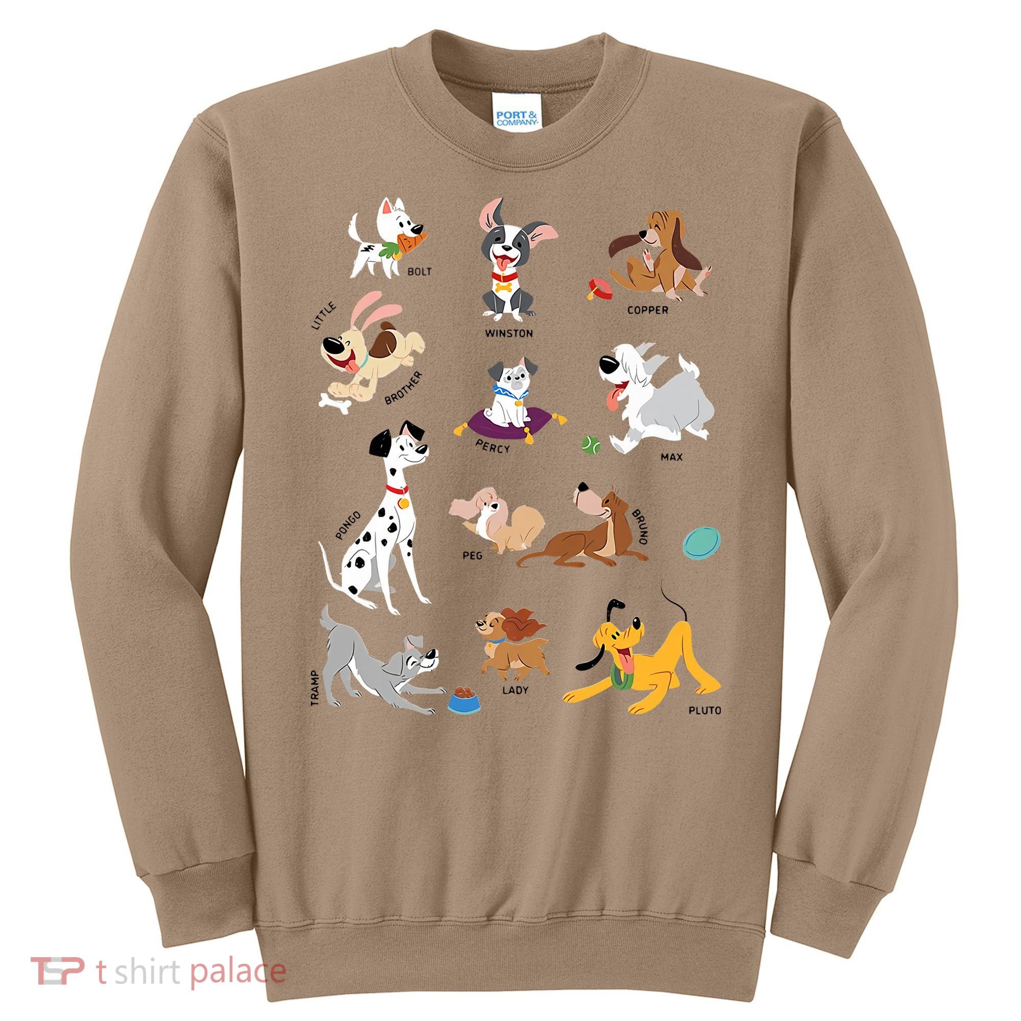 Pets Movie Dogs Group Jumble Dog Lover Cartoon Sweatshirt