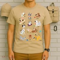 Pets Movie Dogs Group Jumble Dog Lover Cartoon T-Shirt thumb 6