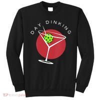 Pickleball Martini Day Drinking Athlete Coach Sports Lover Sweatshirt thumb 0
