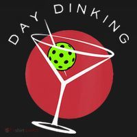 Pickleball Martini Day Drinking Athlete Coach Sports Lover Women's Hoodie thumb 2