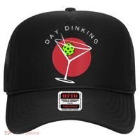Pickleball Martini Day Drinking Athlete Coach Sports Lover Hat thumb 0