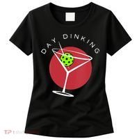 Pickleball Martini Day Drinking Athlete Coach Sports Lover Women's T-Shirt thumb 0