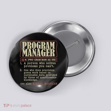 Program Manager Definition Button