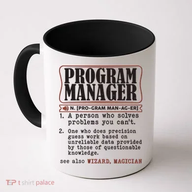 Program Manager Definition Coffee Mug