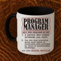 Program Manager Definition Coffee Mug thumb 2