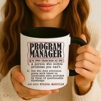 Program Manager Definition Coffee Mug thumb 3
