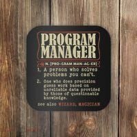Program Manager Definition Coaster thumb 0