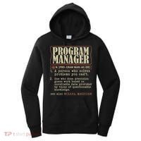 Program Manager Definition Women's Hoodie thumb 0