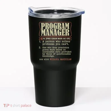 Program Manager Definition Tumbler