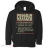 Program Manager Definition Toddler Hoodie