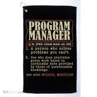 Program Manager Definition Golf Towel thumb 0