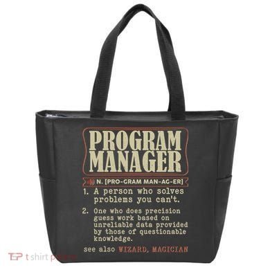 Program Manager Definition Tote Bag