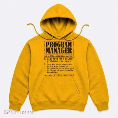 Program Manager Definition Hoodie