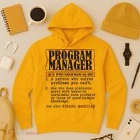 Program Manager Definition Hoodie thumb 3