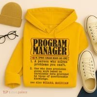 Program Manager Definition Hoodie thumb 4