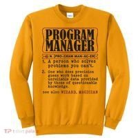 Program Manager Definition Sweatshirt thumb 0