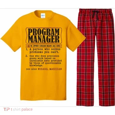 Program Manager Definition Pajama Set
