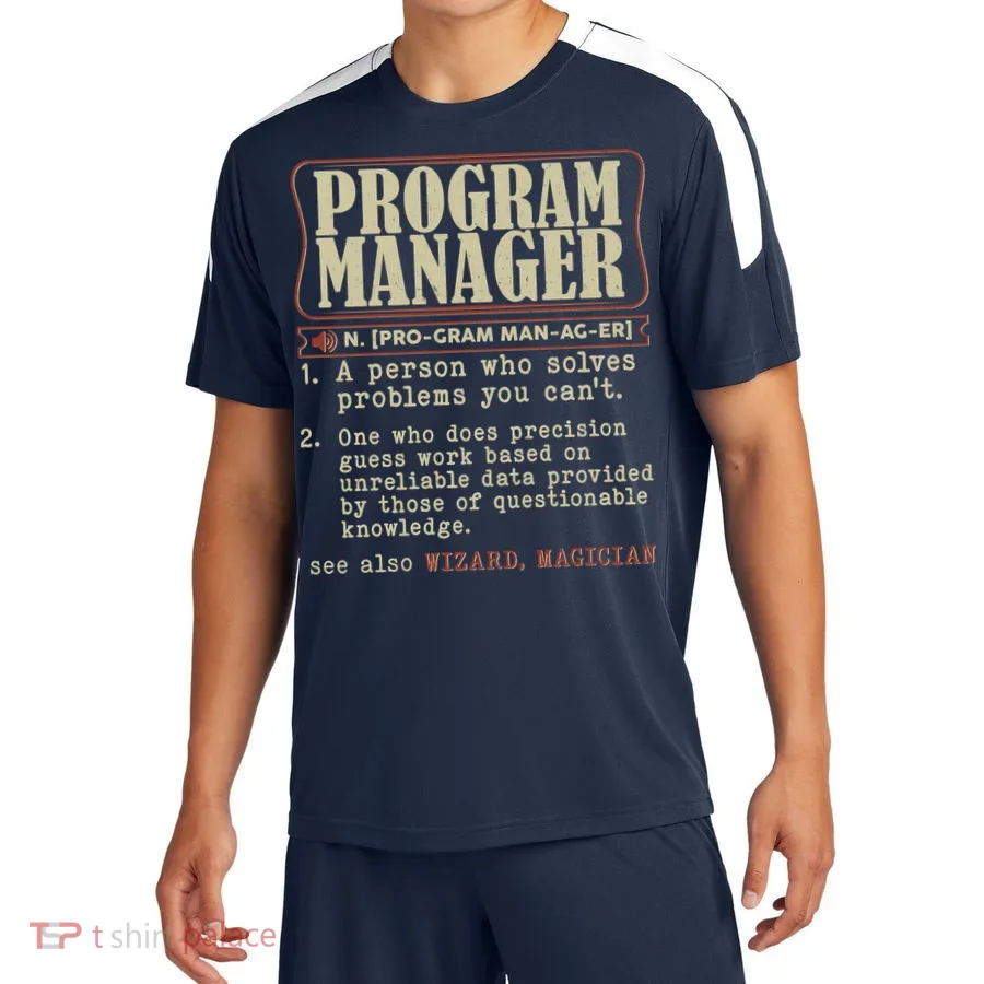 Program Manager Definition Soccer Jersey