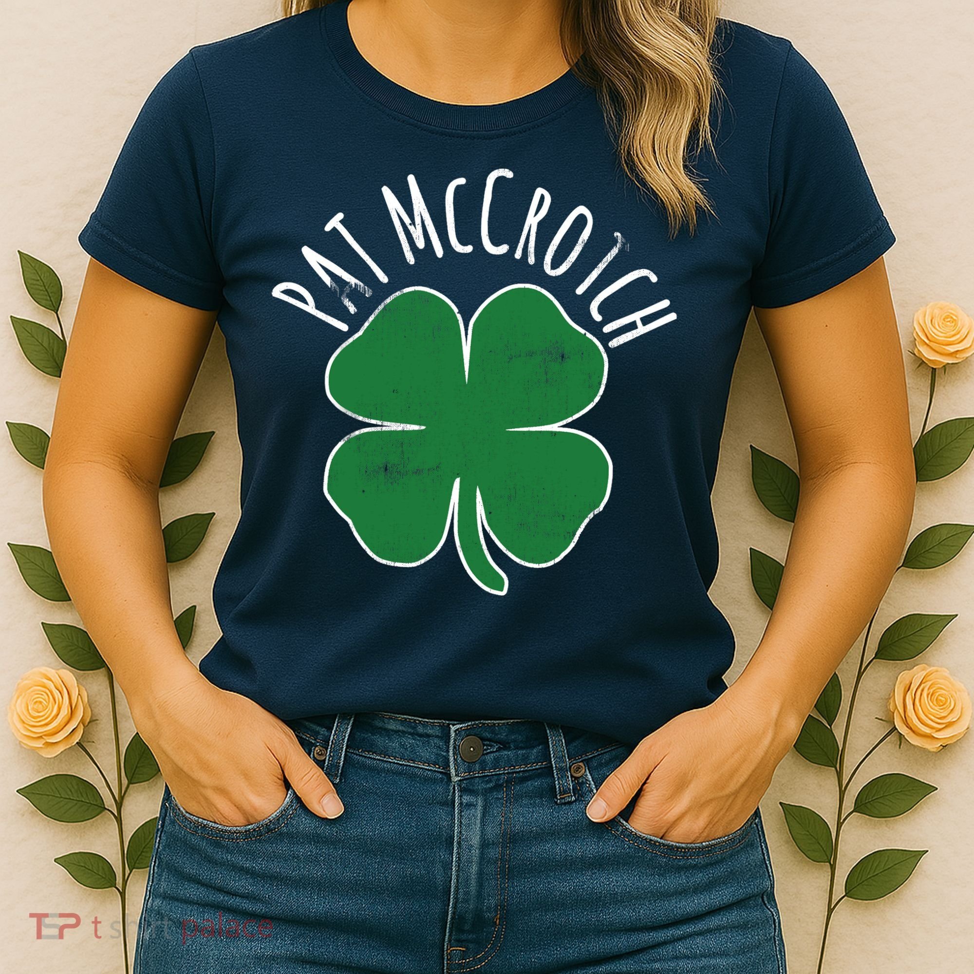 PAT McCROTCH Dirty Adult Irish ST PATRICKS DAY Gift Women's T-Shirt