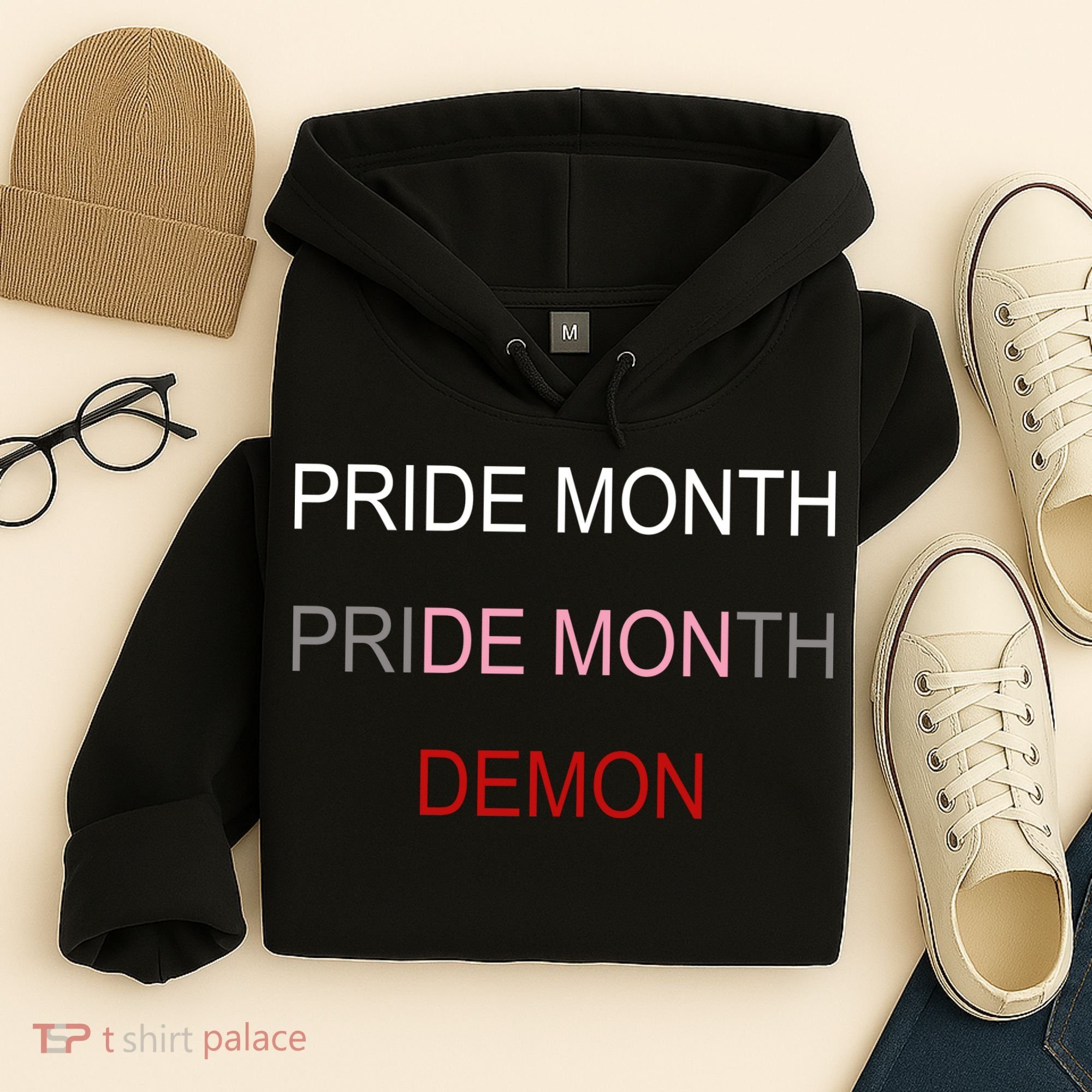 Pride Month Demon Hoodie