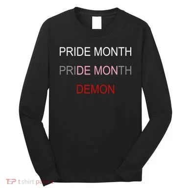 Pride Month Demon Long Sleeve Shirt