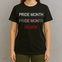 Pride Month Demon T-Shirt thumb 4
