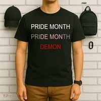 Pride Month Demon T-Shirt thumb 6