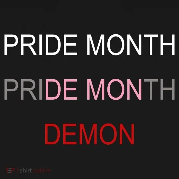 Pride Month Demon T-Shirt
