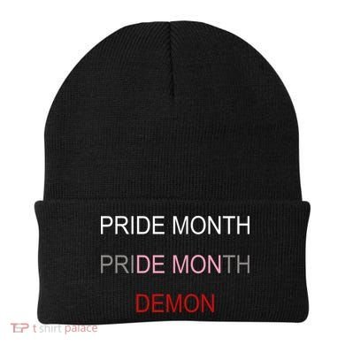 Pride Month Demon Beanie