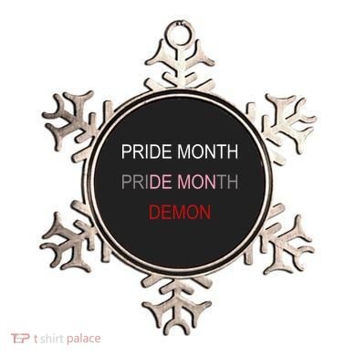 Pride Month Demon Ornament