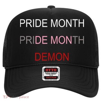 Pride Month Demon Hat