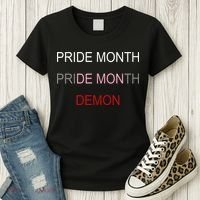 Pride Month Demon Women's T-Shirt thumb 3