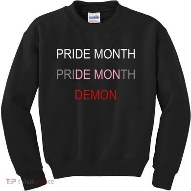 Pride Month Demon Kids Sweatshirt