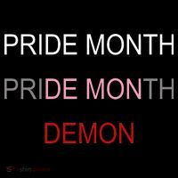 Pride Month Demon Kids Sweatshirt thumb 2