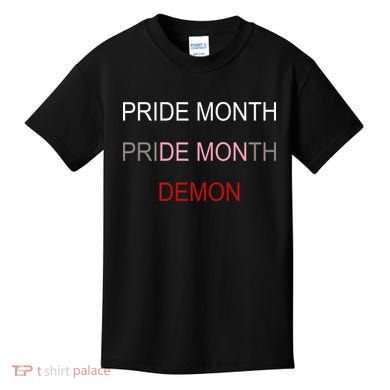 Pride Month Demon Kids T-Shirt