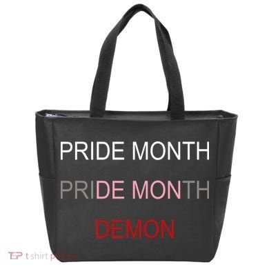 Pride Month Demon Tote Bag