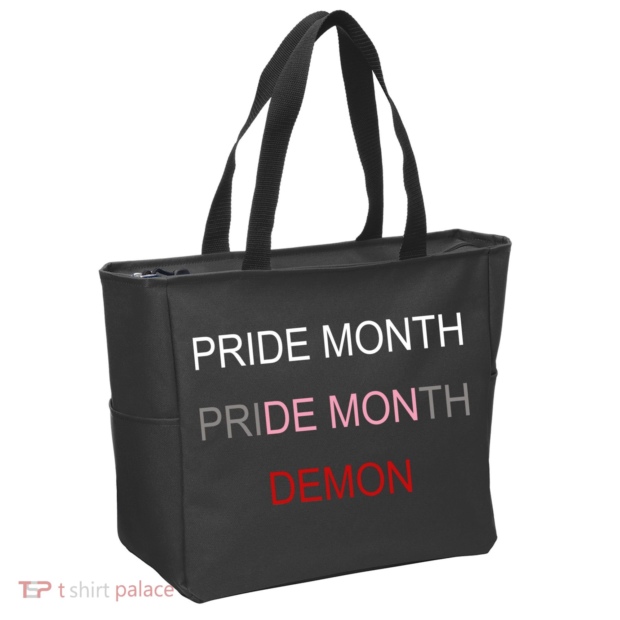Pride Month Demon Tote Bag