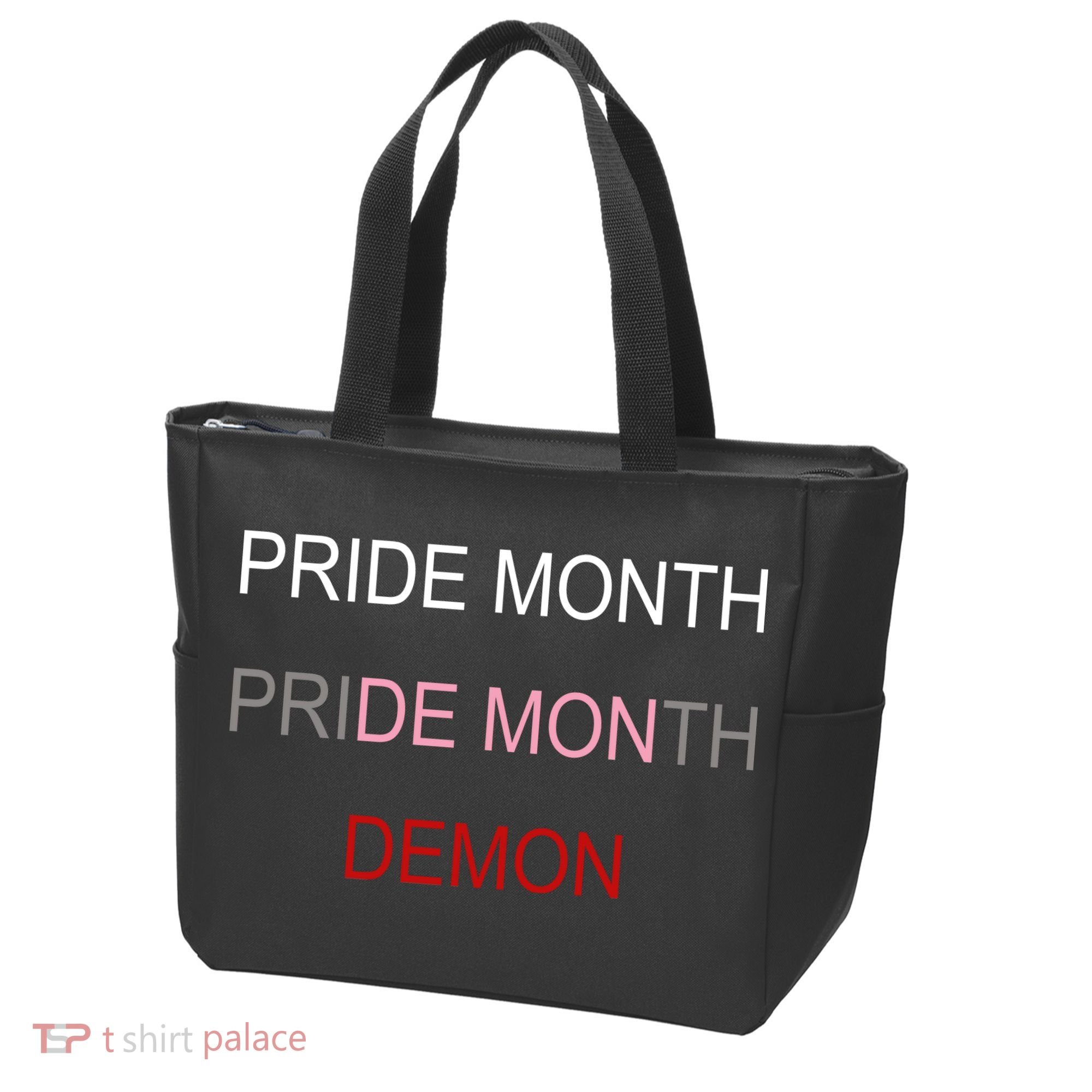 Pride Month Demon Tote Bag